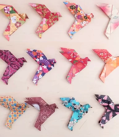 Celebrate the 80th Anniversary of VE day by crafting your very own Origami Dove Image